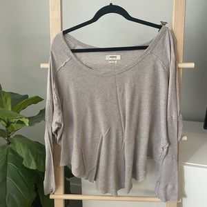 COPY - Aritzia light weight waffle top